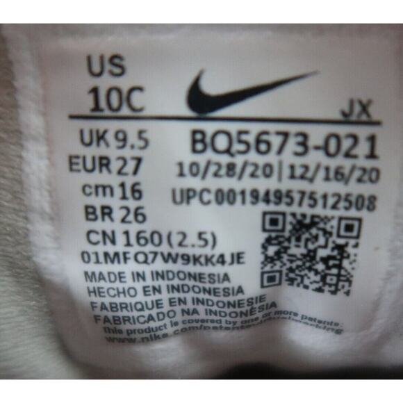 Nike Shoes Kids 10C Sneaker Revolution Athletic Trainer Toddler Adjustable Strap - Picture 13 of 14